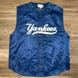 New York Yankees Nylon Vintage starter Warm Up Sleeveless Shirt
